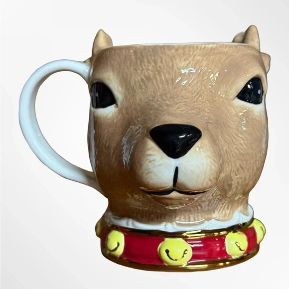 WILLIAMS SONOMA (2) Twas The Night Before Christmas Reindeer Mugs - Picture 3 of 6